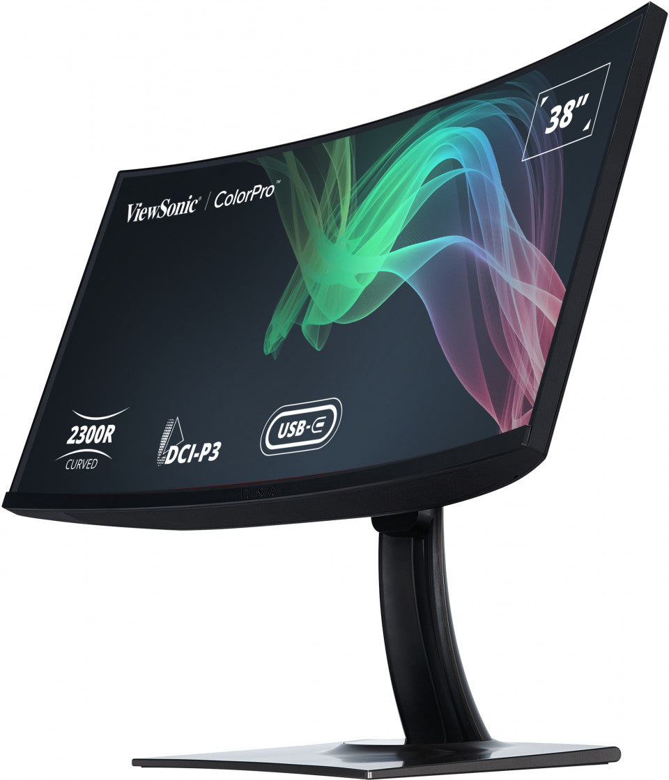 Viewsonic VP3881A computer monitor 96.5 cm (38") 3840 x 1600 pixels Quad HD+ LED Black