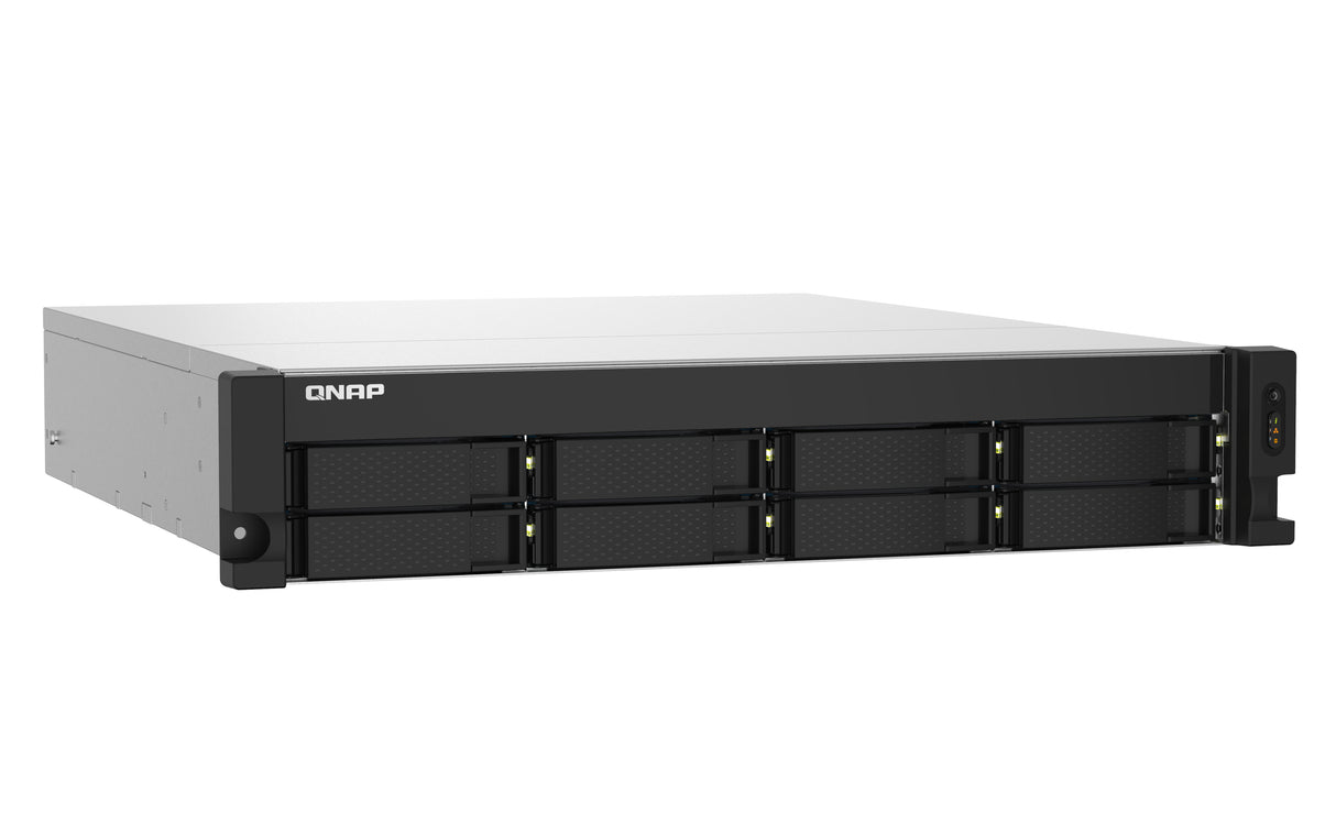 QNAP TS-832PXU-RP NAS Rack (2U) Ethernet LAN Black AL324