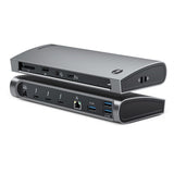 ALOGIC TB4D3TB laptop dock/port replicator Wired Thunderbolt 4 Black