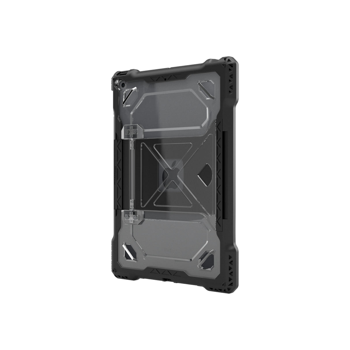 MAXCases Shield Extreme-X2 for 10.2 iPad 9th gen (Grey Bumper/ Black Bezel)