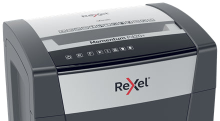 Rexel P420+ paper shredder Cross shredding 55 dB Black