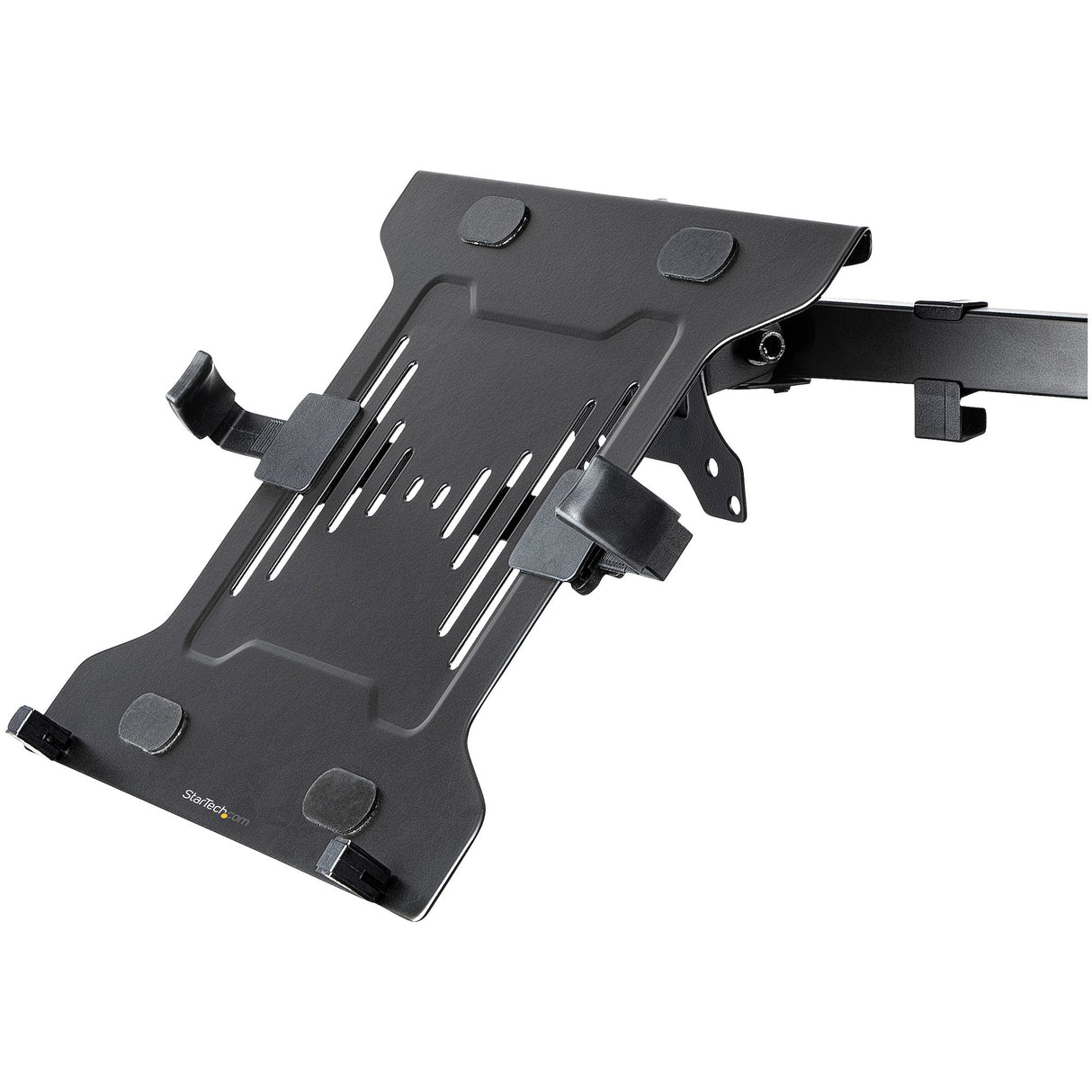 StarTech.com VESA Laptop Tray - Adjustable Monitor Arm Laptop Tray Secures Notebooks (4.5kg / 9.9lb) - 75x75 & 100x100 VESA Mount Holes - Ventilated - For Monitor Desk Mounts/Stands