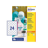 Avery L4851REV-25 printing paper A4 (210x297 mm) 25 sheets White