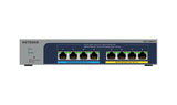 NETGEAR 8-port Ultra60 PoE++ Multi-Gigabit (2.5G) Ethernet Plus Switch Managed L2/L3 2.5G Ethernet (100/1000/2500) Power over Ethernet (PoE) Grey