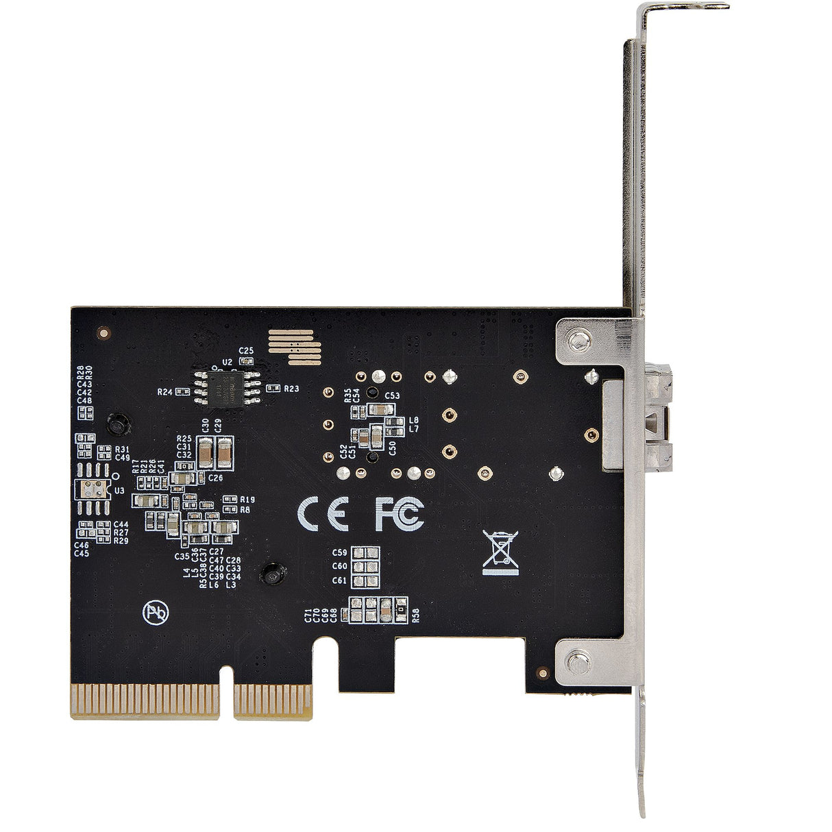 StarTech.com 10G PCIe SFP+ Card - Single SFP+ Port Network Adapter - Open SFP+ for MSA-Compliant Modules/Direct-Attach Cables - 10 Gigabit Fiber PCIe NIC - PCI Express SFP+ Network Card