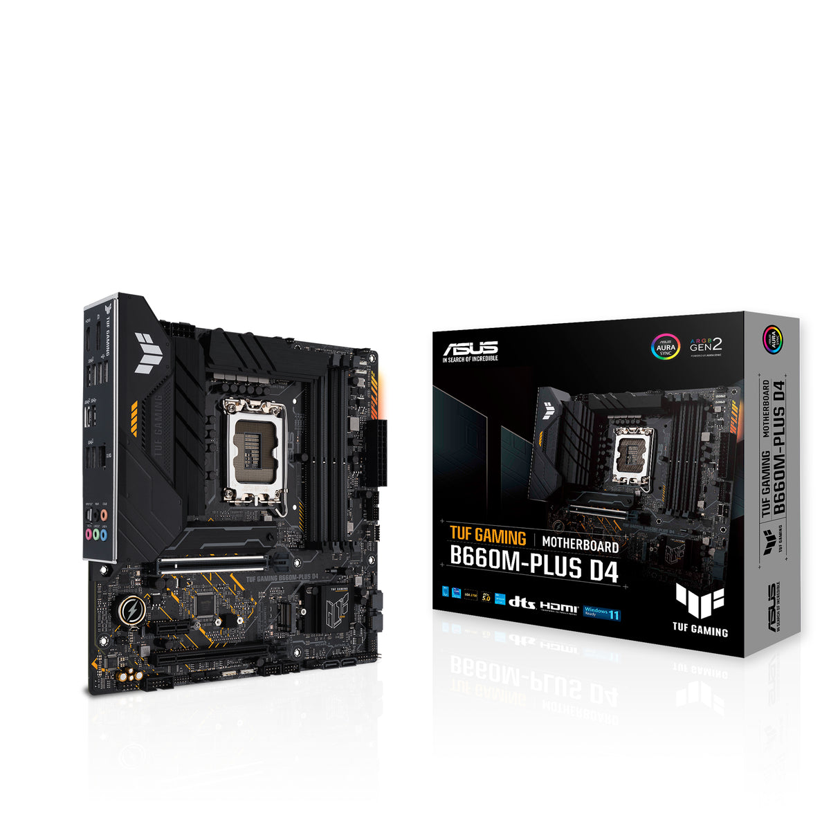 ASUS TUF GAMING B660M- PLUS D4 Intel B660 LGA 1700 micro ATX