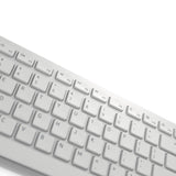 DELL KM5221W-WH keyboard Mouse included Office RF Wireless QWERTY UK International White