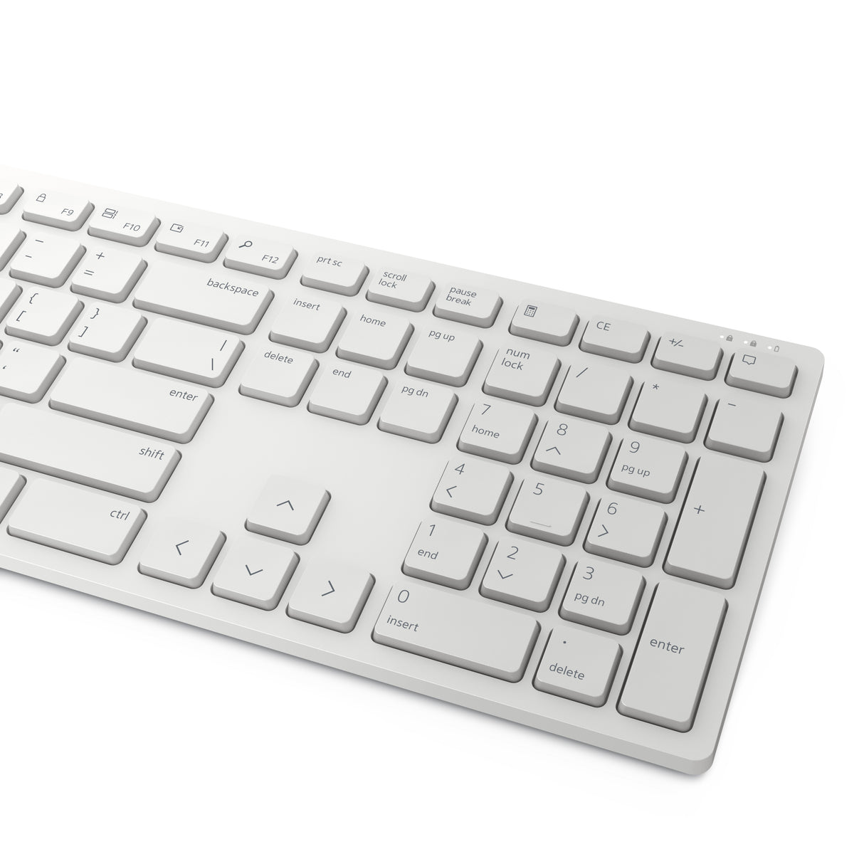 DELL KM5221W-WH keyboard Mouse included Office RF Wireless QWERTY UK International White