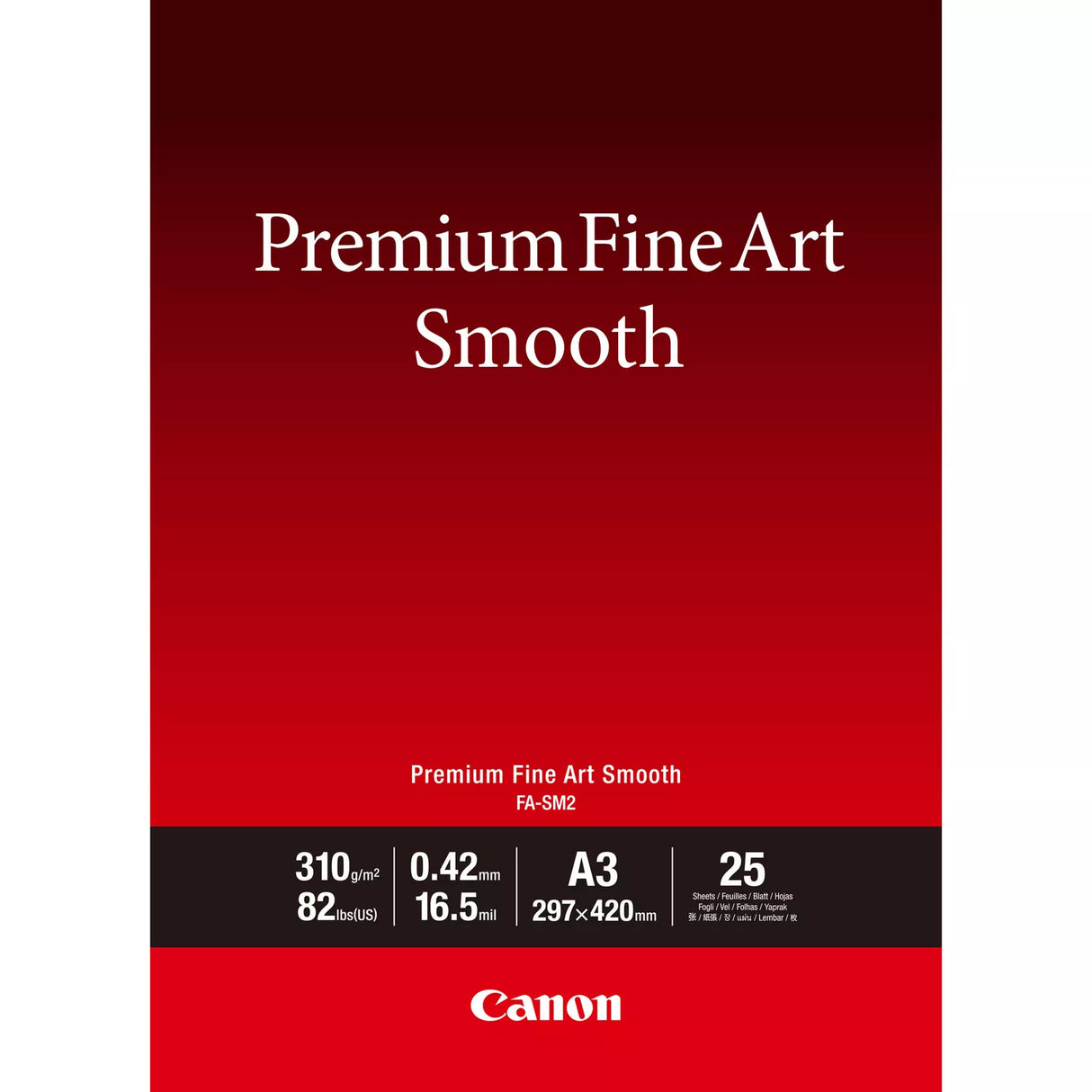 Canon FA-SM2 photo paper A3 White Smooth