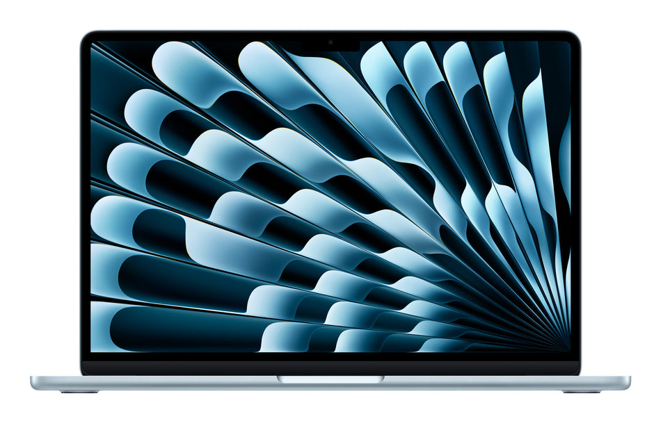 Apple MacBook Air 13-inch : M4 chip with 10-core CPU and 8-core GPU, 16GB, 256GB SSD - Sky Blue