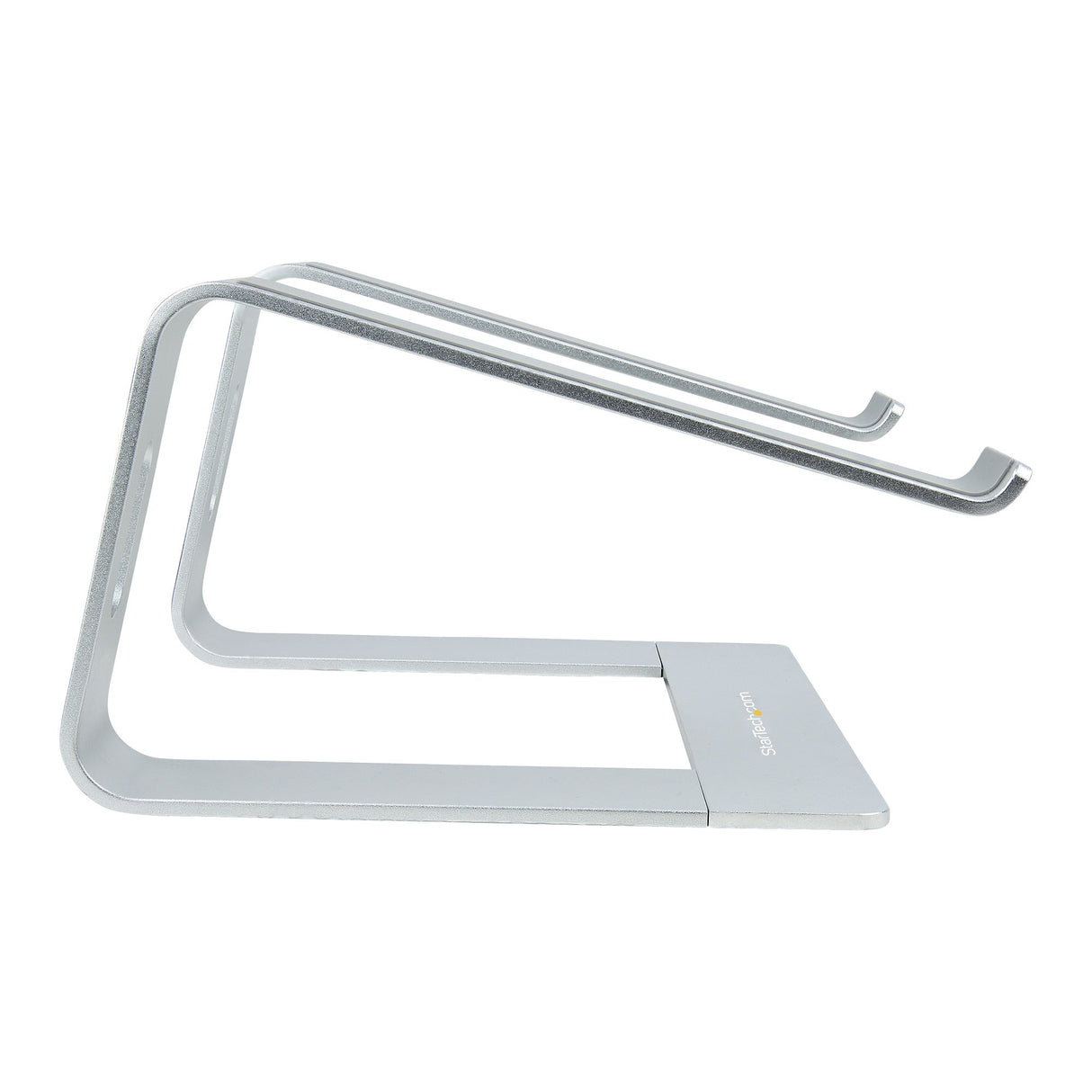 StarTech.com Laptop Stand for Desk, Supports 5kg/11lb, Aluminum, Silver, Ergonomic Laptop Riser, Portable Laptop Holder, Computer Stand for Macbook Air/Pro, Dell XPS, Lenovo