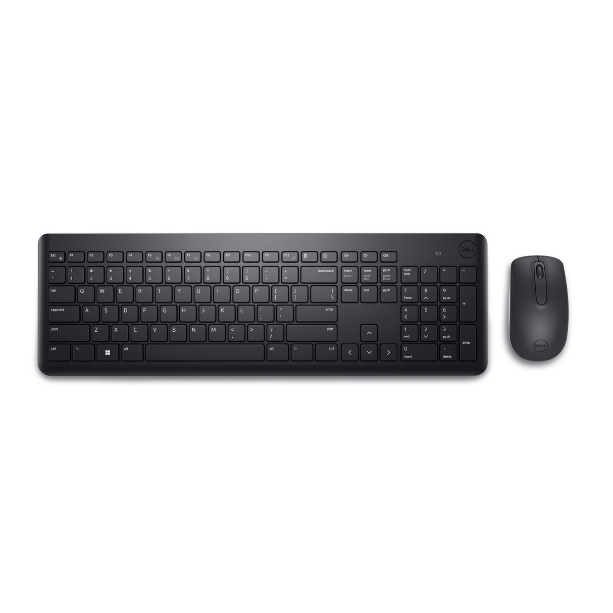 DELL KM3322W keyboard Mouse included Office RF Wireless QWERTY UK International Black