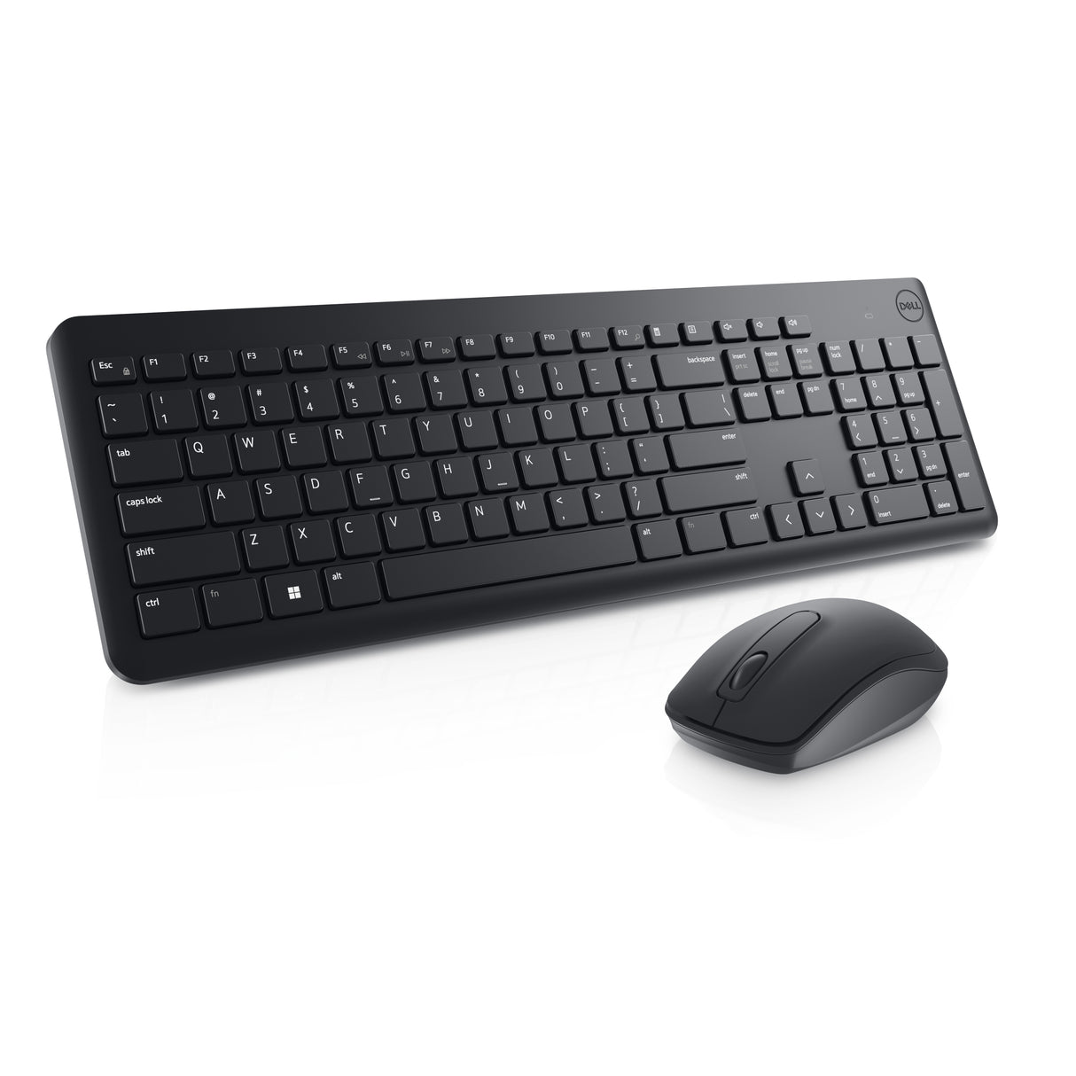 DELL KM3322W keyboard Mouse included Office RF Wireless QWERTY UK International Black