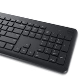 DELL KM3322W keyboard Mouse included Office RF Wireless QWERTY UK International Black