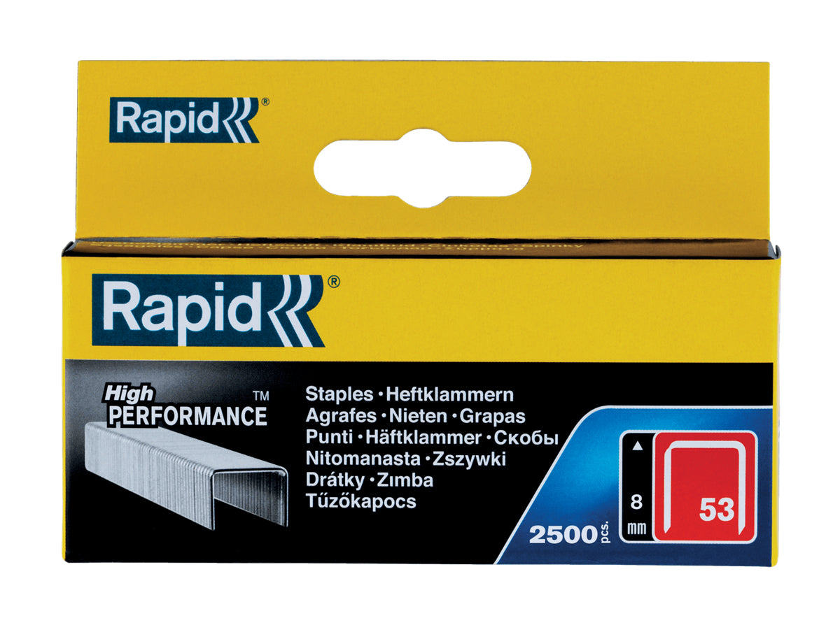 Rapid 11857025 staples Staples pack 2500 staples