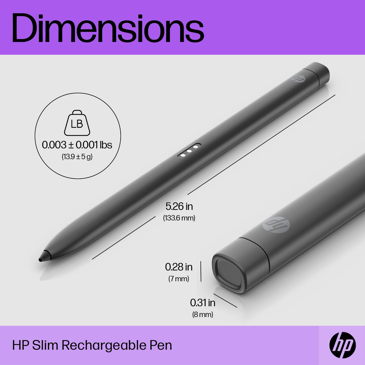 HP Slim Rechargeable Pen