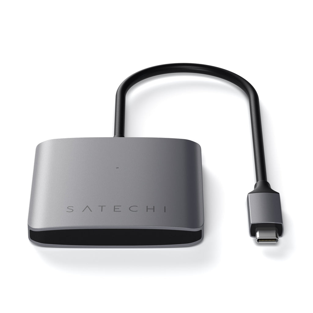 Satechi ST-UC4PHM interface hub USB 3.2 Gen 1 (3.1 Gen 1) Type-C 5000 Mbit/s Grey