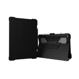 MAXCases Extreme Folio-X2 for iPad 9 (7/8) 10.2" (2021) (Black-New Wipeable Material) (Black)