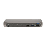 StarTech.com TB4CDOCKUE laptop dock/port replicator Wired Thunderbolt 4 Black, Grey