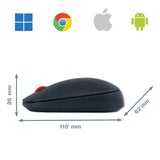 Leitz Cosy mouse Office Ambidextrous RF Wireless + Bluetooth 4000 DPI