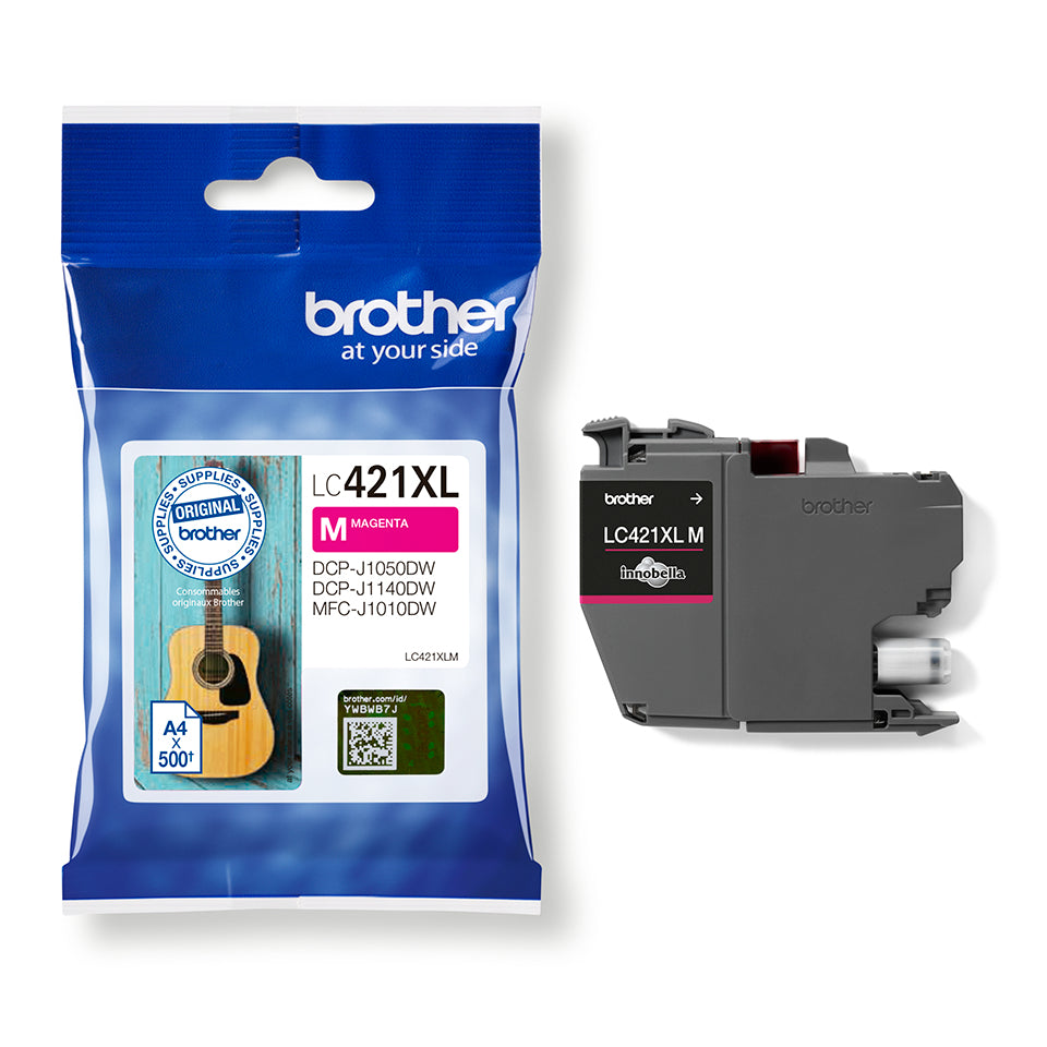 Brother LC-421XLM Ink cartridge magenta, 500 pages for Brother DCP-J 1050