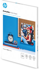 HP Everyday Photo Paper, Glossy, 200 g/m2, A4 (210 x 297 mm), 25 sheets