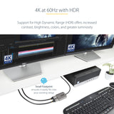 StarTech.com DP to Dual HDMI MST HUB - Dual HDMI 4K 60Hz - DisplayPort Multi Monitor Adapter with 1ft / 30cm cable - DP 1.4 Multi Stream Transport Hub, DSC | HBR3 - DP to HDMI Splitter