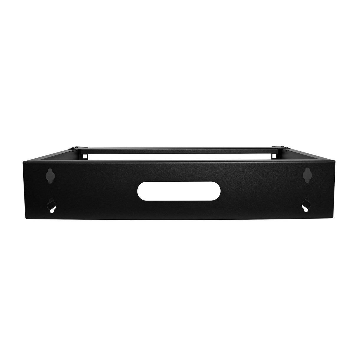 StarTech.com 2U Wall Mount Network Rack - 14In. Deep (Low Profile) - 19" Patch Panel Bracket for Shallow Server, IT Equipment, Network Switches - 77lbs/35kg Weight Capacity, Black