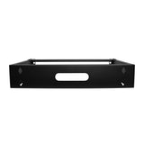 StarTech.com 2U Wall Mount Network Rack - 14In. Deep (Low Profile) - 19" Patch Panel Bracket for Shallow Server, IT Equipment, Network Switches - 77lbs/35kg Weight Capacity, Black