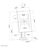 Neomounts countertop tablet holder