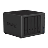 Synology DiskStation DS1522+ NAS Tower AMD Embedded R-Series SoC R1600 8 GB DDR4 40 TB HDD DiskStation Manager Black