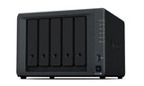 Synology DiskStation DS1522+ NAS/storage server Tower AMD Embedded R-Series SoC R1600 8 GB DDR4 DiskStation Manager Black