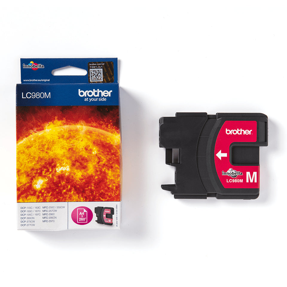 Brother LC-980M Ink cartridge magenta, 260 pages ISO/IEC 24711 5.5ml for Brother DCP 145 C