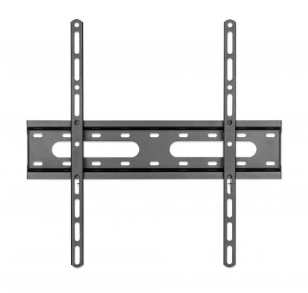 Manhattan TV & Monitor Mount, Wall, Fixed (Low Profile), 1 screen, Screen Sizes: 32-55", Black, VESA 75x75 to 400x400mm, Max 45kg, LFD, Lifetime Warranty