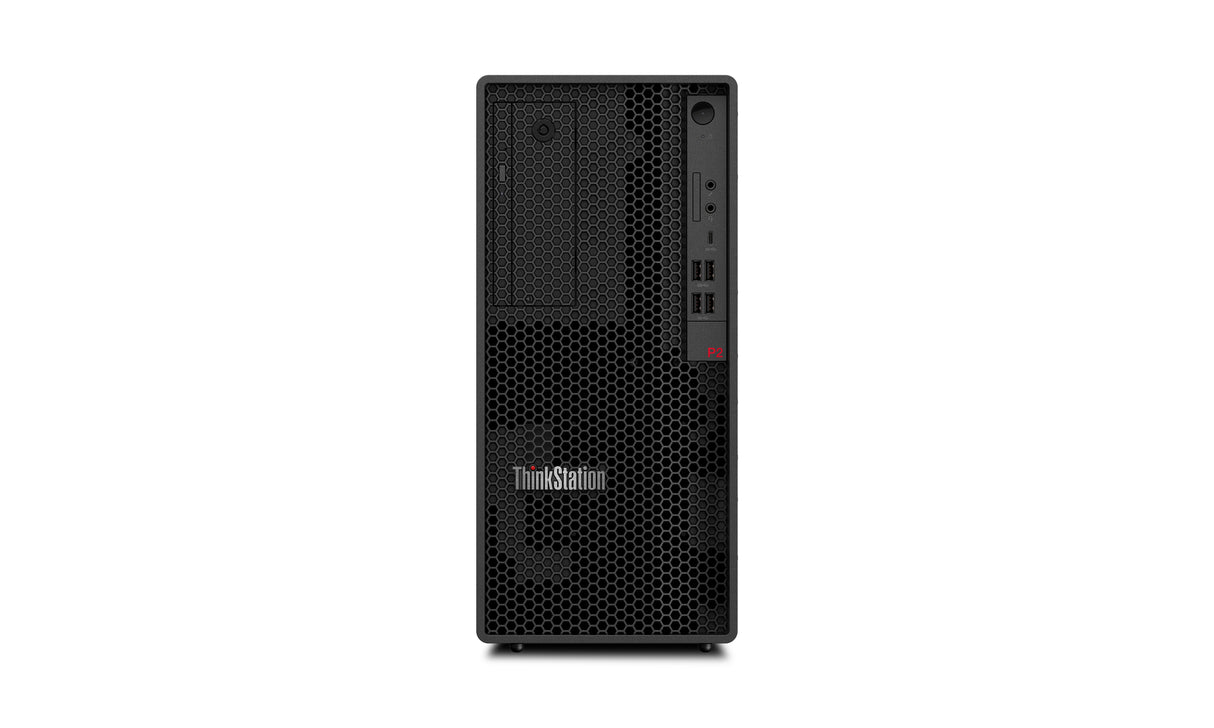 Lenovo ThinkStation P2 Tower Intel® Core™ i7 i7-14700 32 GB DDR5-SDRAM 1 TB SSD NVIDIA GeForce RTX 4060 Windows 11 Pro Workstation Black