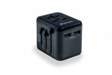 Verbatim 49543 power plug adapter Universal Black