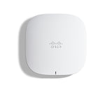 Cisco Business 150AX Wi-Fi 6 2x2 Access Point 1 GbE Port, Ceiling Mount, PoE Injector Included, 3-Year Hardware Protection (CBW150AX-E-UK) | Compatible with CBW150AX and CBW151AXM Mesh Extender