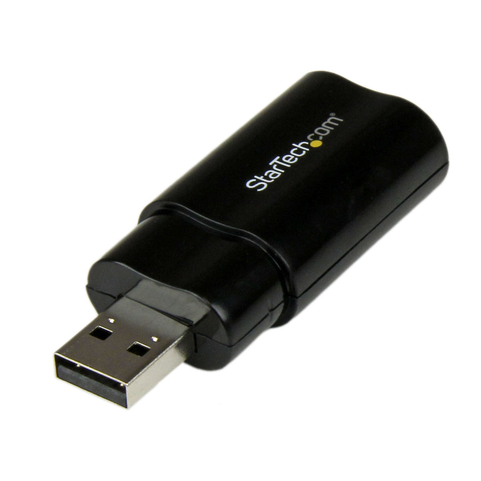 StarTech.com USB Stereo Audio Adapter External Sound Card