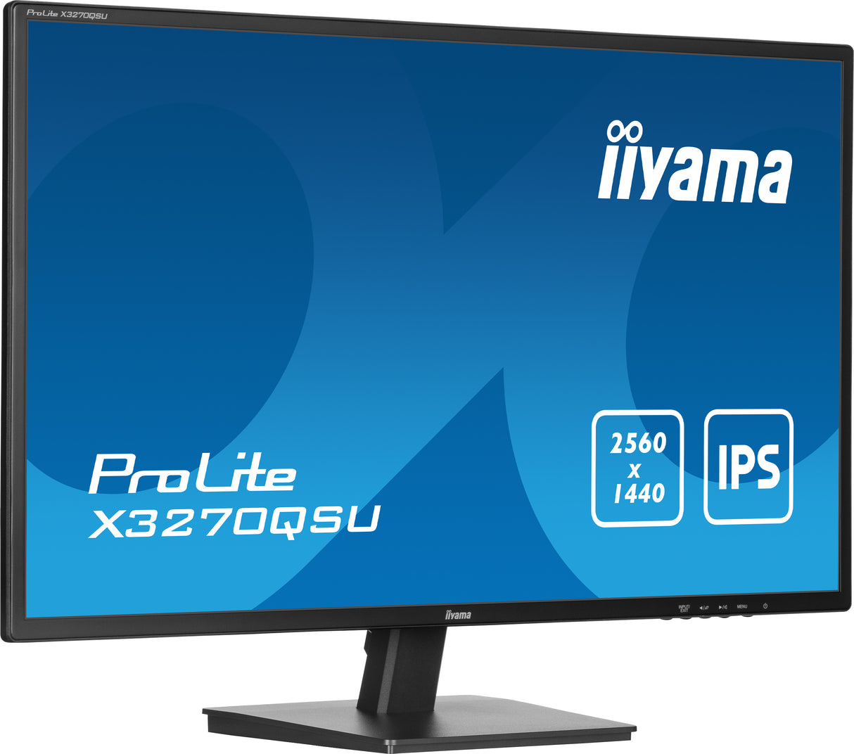 iiyama ProLite X3270QSU-B1 computer monitor 81.3 cm (32") 2560 x 1440 pixels Wide Quad HD LED Black