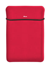 Trust 23455 laptop case 39.6 cm (15.6") Sleeve case Black, Red