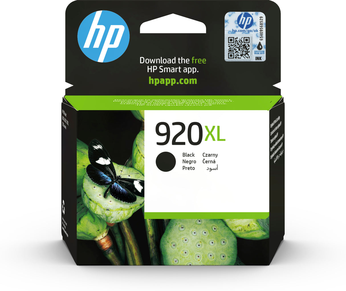 HP CD975AE/920XL Ink cartridge black high-capacity, 1.2K pages ISO/IEC 24711 49ml for HP OfficeJet 6000