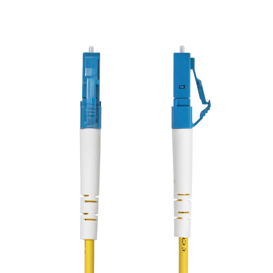 StarTech.com 3m (9.8ft) LC to LC (UPC) OS2 Single Mode Simplex Fiber Optic Cable, 9/125µm, 40G/100G, Bend Insensitive, Low Insertion Loss - LSZH Fiber Jumper Cord