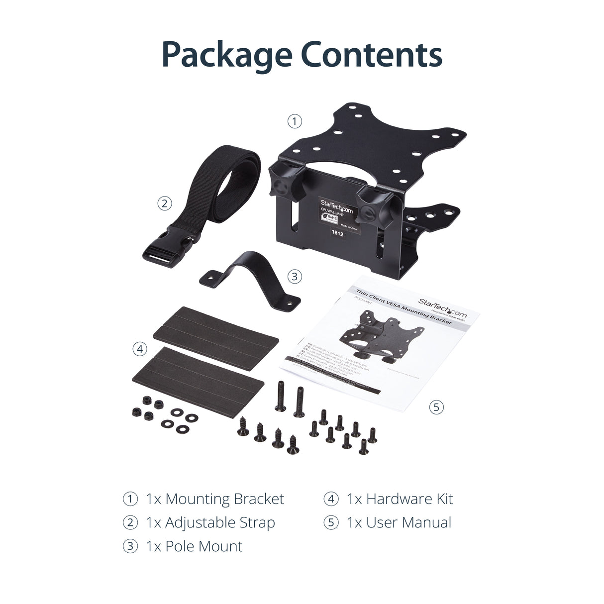 StarTech.com Thin Client Mount - VESA Mounting Bracket