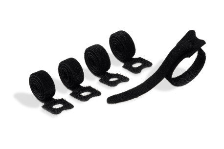 Durable Cavoline Grip Tie cable tie Hook & loop cable tie Black 5 pc(s)