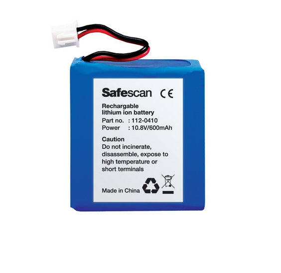 Safescan LB-105 industrial rechargeable battery Lithium-Ion (Li-Ion) 600 mAh 10.8 V