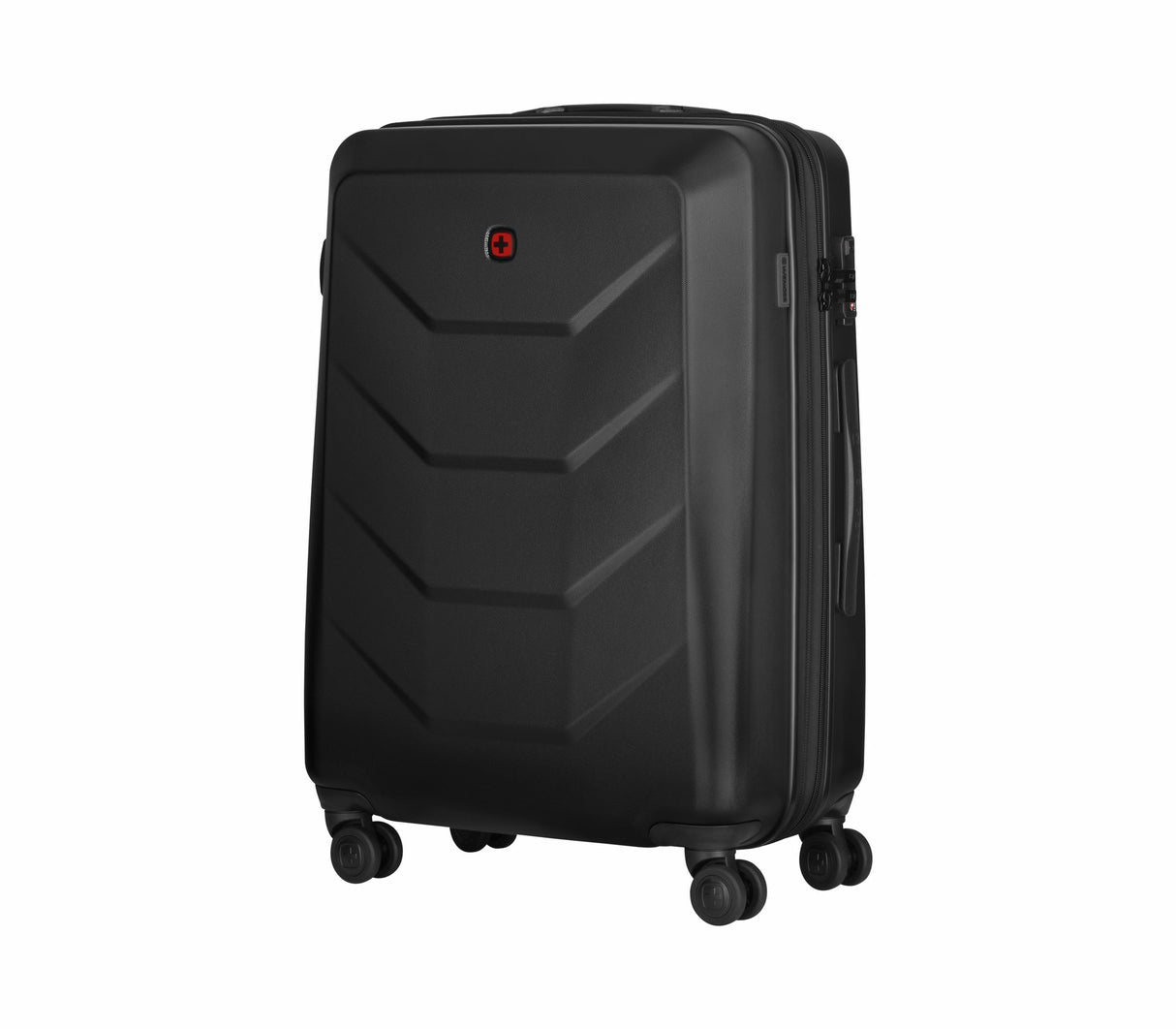 Wenger/SwissGear Prymo Medium Suitcase Hard shell Black 59 L ABS, Polycarbonate (PC)