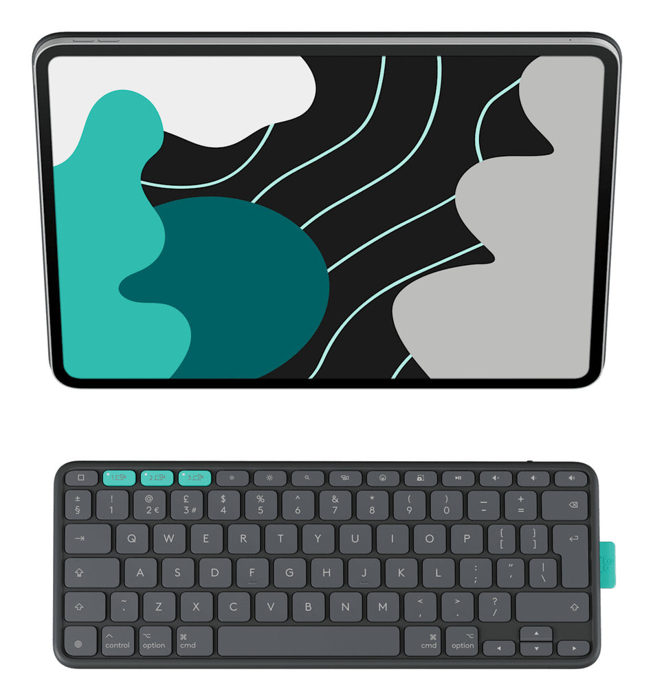 Logitech Flip Folio QWERTY Bluetooth Graphite