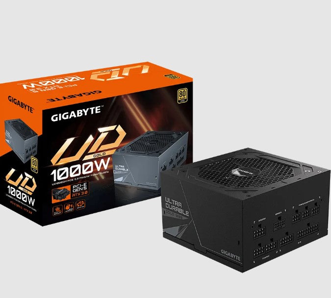 GIGABYTE GP-UD1000GM PG5 V2 power supply unit 1000 W 20+4 pin ATX ATX Black