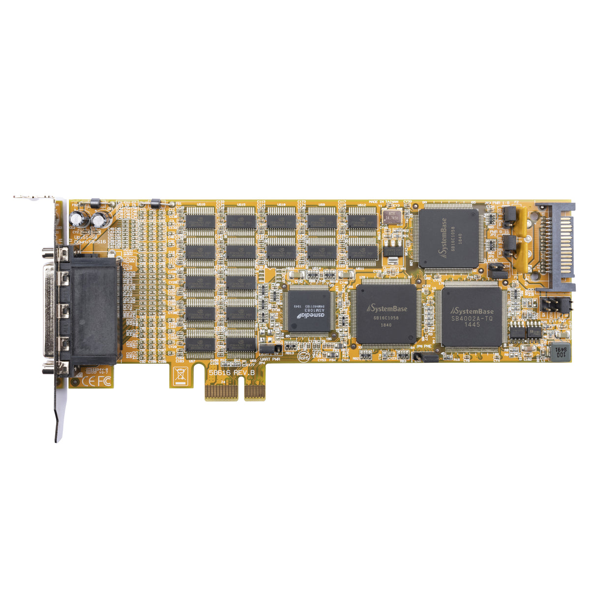 StarTech.com 16-Port Low-Profile Serial Card - RS232 - PCI Express