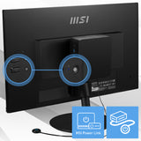 MSI Cubi NUC 1M Intel Core 3 100U Desktop PC, NUC, SFF, Mini Computer, HTPC, (8GB RAM, 512GB Storage, Windows 11 PRO), UHD Graphics/DDR5/Dual ThunderBolt 4/Dual HDMI/Dual LAN/WiFi 6E/BT 5.3/VESA